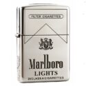 Zippo Armor Sterling Silver Marlboro Patterns - STCR10