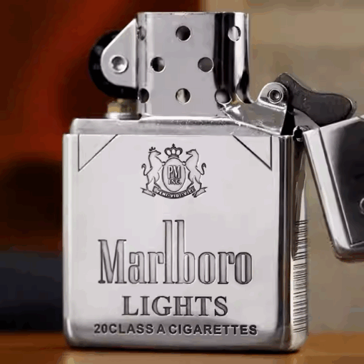 Zippo Armor Sterling Silver Marlboro Patterns - STCR10 - Hình ảnh 7
