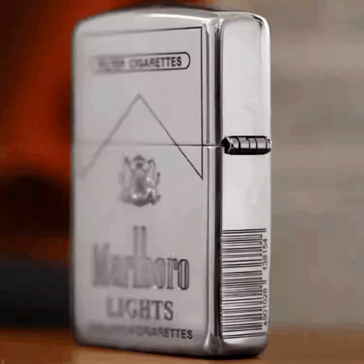 Zippo Armor Sterling Silver Marlboro Patterns - STCR10 - Hình ảnh 8