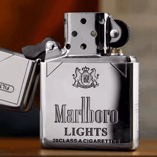 Zippo Armor Sterling Silver Marlboro Patterns - STCR10 - Hình ảnh 6