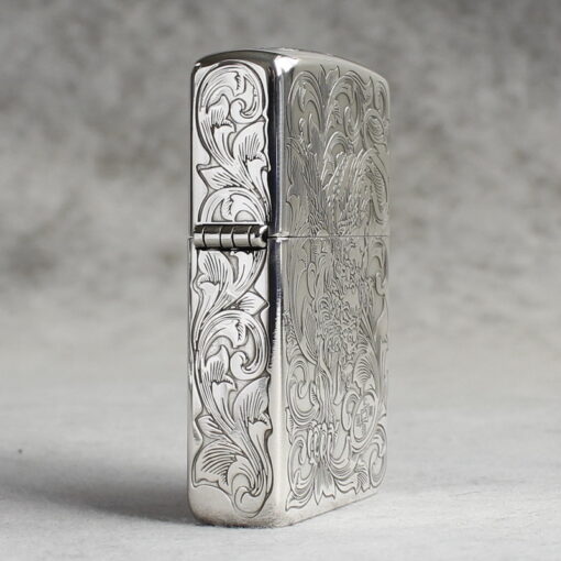 Zippo Armor Sterling Silver Pixiu Design  - STCR14 - Hình ảnh 5