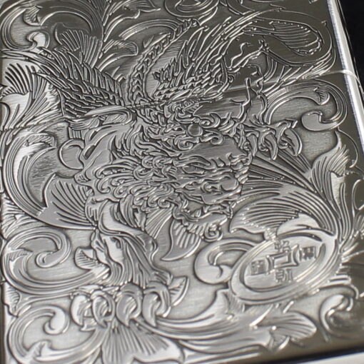 Zippo Armor Sterling Silver Pixiu Design  - STCR14 - Hình ảnh 11