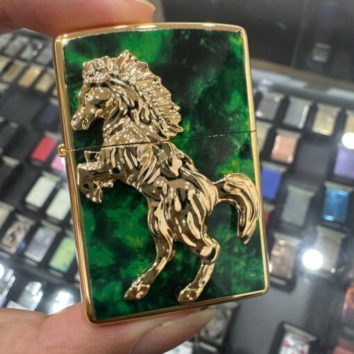Zippo Year of the Horse 2026 Gold Plating Asia Limited Edition - CZA-3-28 - Hình ảnh 10
