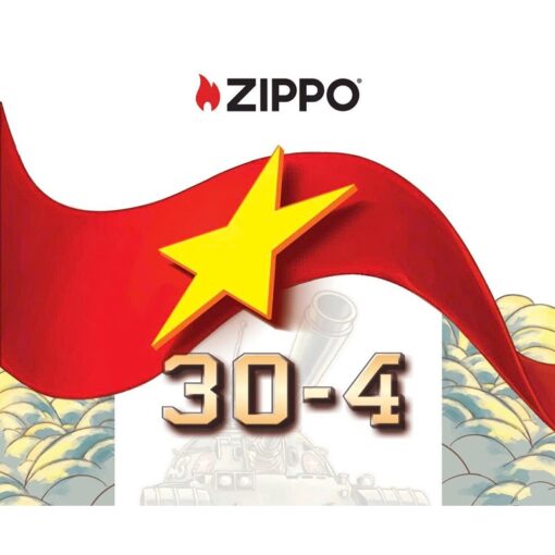 Zippo Ngày Thống Nhất - 214-RD - Hình ảnh 6