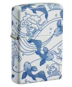 Zippo Porcelain Koi 540 Color - 46948