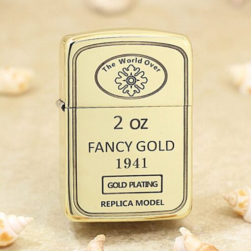 Zippo Replica 1941 Gold Brick - BRC59 - Hình ảnh 2