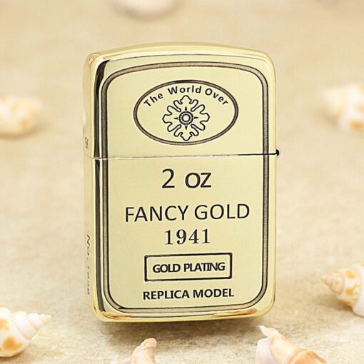 Zippo Replica 1941 Gold Brick - BRC59 - Hình ảnh 3