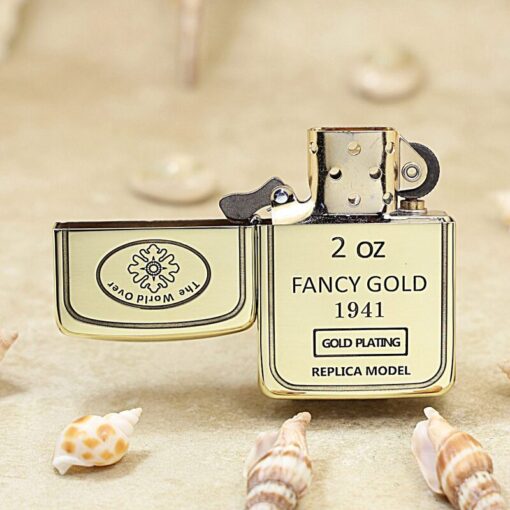 Zippo Replica 1941 Gold Brick - BRC59 - Hình ảnh 4