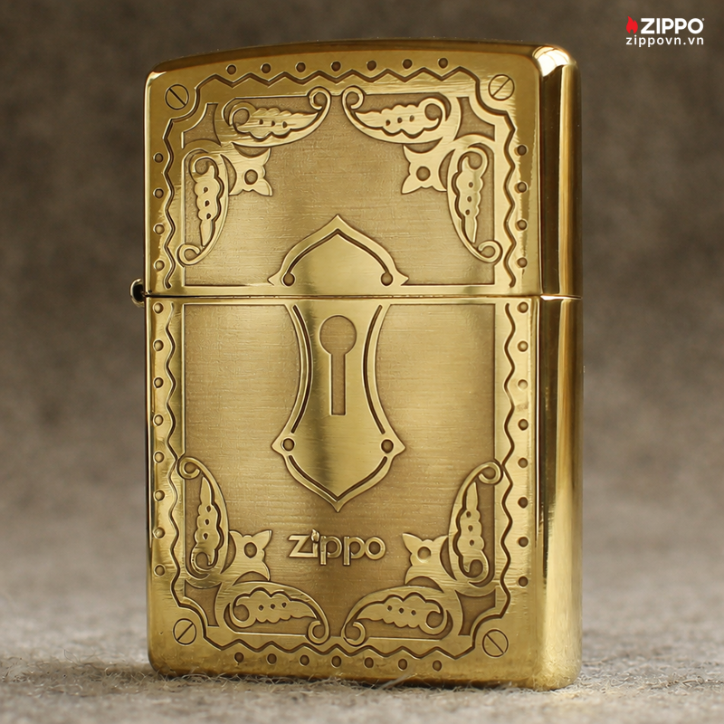 Zippo Armor Brass Gate of Wealth - BRC69
