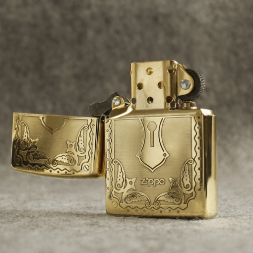 Zippo Armor Brass Gate of Wealth - BRC69 - Hình ảnh 2