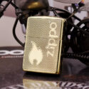 Zippo Armor Brass Classic Flame Logo - BRC78