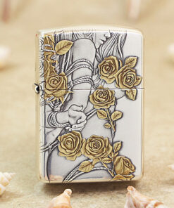 Zippo Golden Roses and Secret Lady - OD29