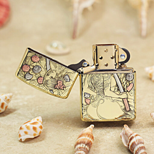 Zippo Geisha with Sword and Tattoo Design - OD35 - Hình ảnh 4