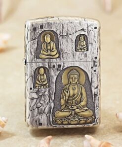 Zippo Two-Tone Sacred Stone Buddha - OD58