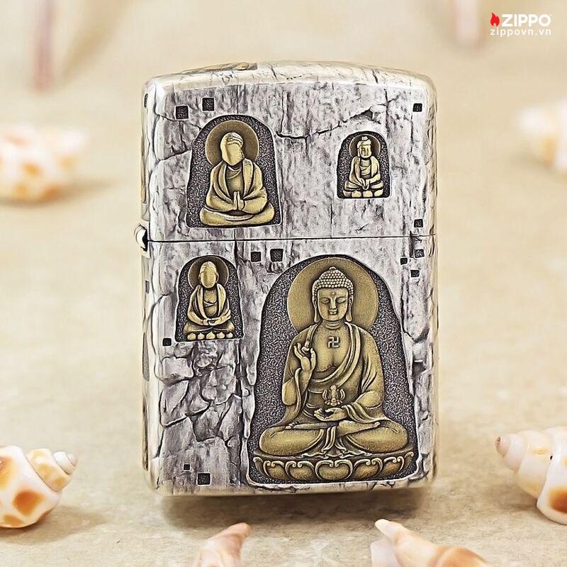 Zippo Two-Tone Sacred Stone Buddha - OD58