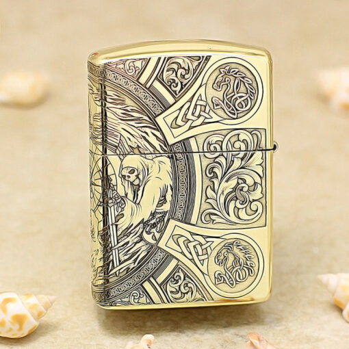 Zippo Armor Brass Apocalypse Knight - BRC51 - Hình ảnh 2