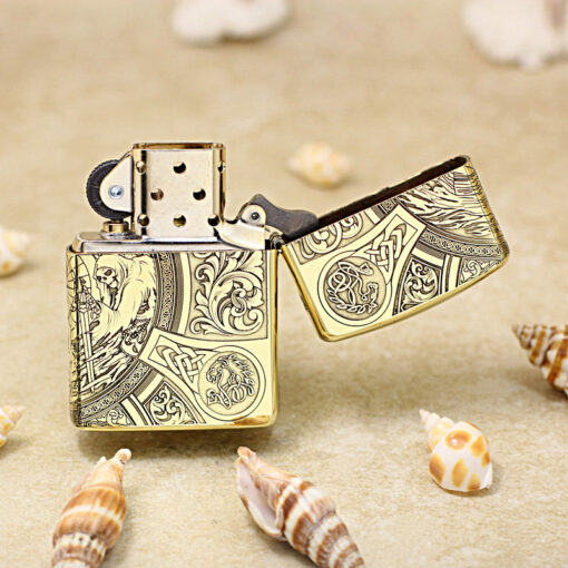 Zippo Armor Brass Apocalypse Knight - BRC51 - Hình ảnh 4