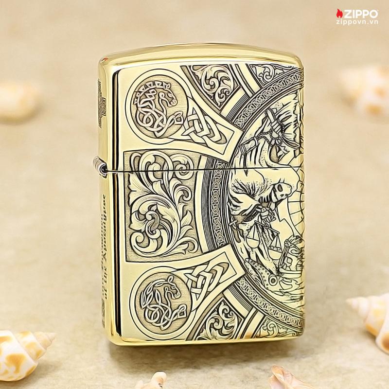 Zippo Armor Brass Apocalypse Knight - BRC51