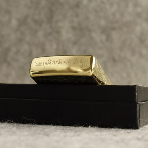Zippo Armor Brass Auspicious Clouds Guanyin - BRC90 - Hình ảnh 8
