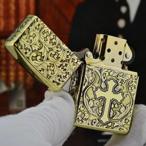 Zippo Armor Brass - BRC102 - Hình ảnh 3