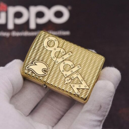 Zippo Armor Brass Bolts and Flame Logo - BRC74 - Hình ảnh 3