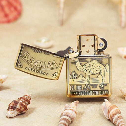 Zippo Armor Brass Camel Wides - BRC105 - Hình ảnh 3