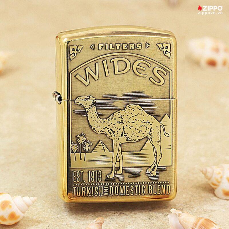 Zippo Armor Brass Camel Wides - BRC105