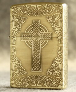 Zippo Armor Brass Celtic Cross - BRC65