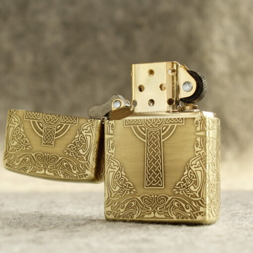 Zippo Armor Brass Celtic Cross - BRC65 - Hình ảnh 3
