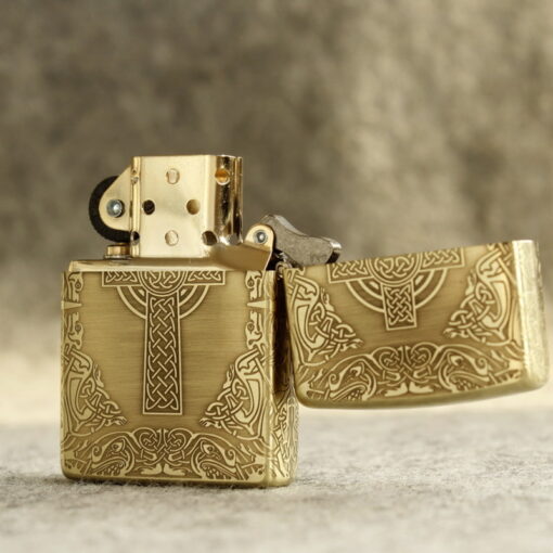 Zippo Armor Brass Celtic Cross - BRC65 - Hình ảnh 4