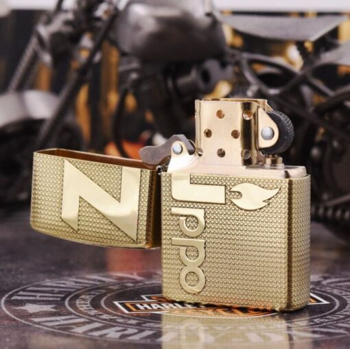 Zippo Armor Brass Classic Star Logo - BRC72 - Hình ảnh 3