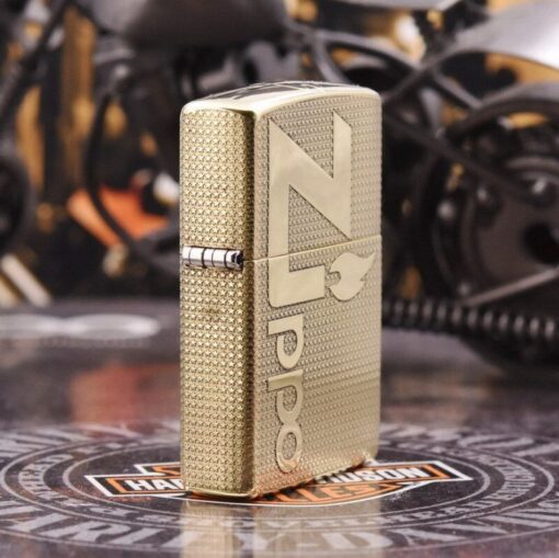 Zippo Armor Brass Classic Star Logo - BRC72 - Hình ảnh 4