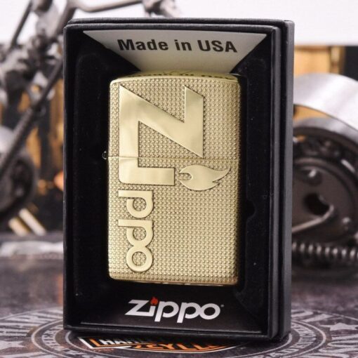 Zippo Armor Brass Classic Star Logo - BRC72 - Hình ảnh 7