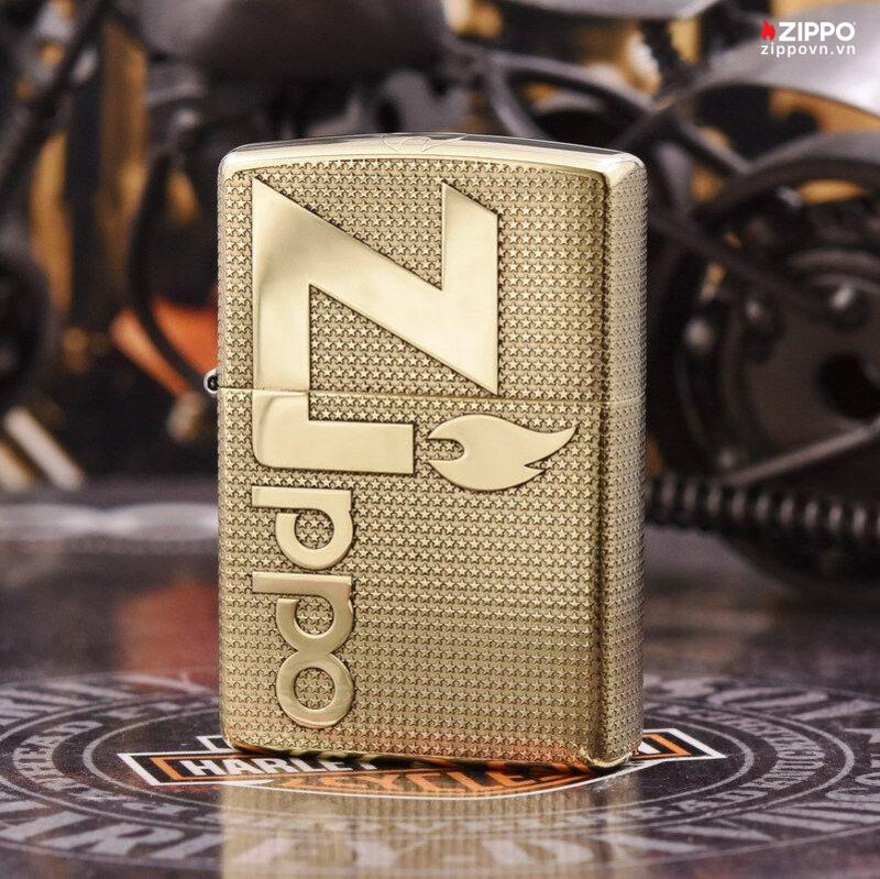 Zippo Armor Brass Classic Star Logo - BRC72
