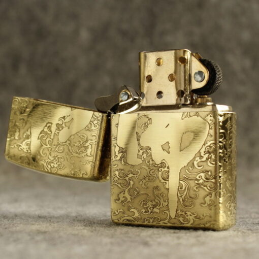 Zippo Armor Brass Cloud and Buddha Symbol- BRC92 - Hình ảnh 3