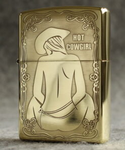 Zippo Armor Brass Cowgirl - BRC60