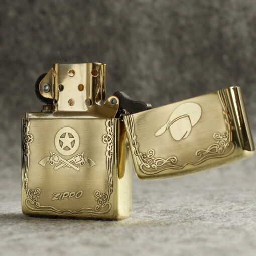 Zippo Armor Brass Cowgirl - BRC60 - Hình ảnh 4