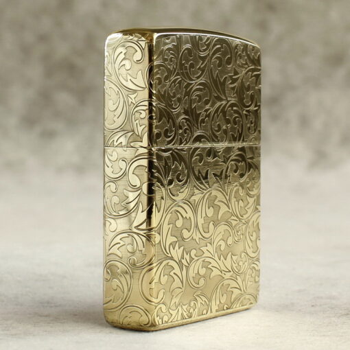 Zippo Armor Brass Floral Patterns - BRC97 - Hình ảnh 6