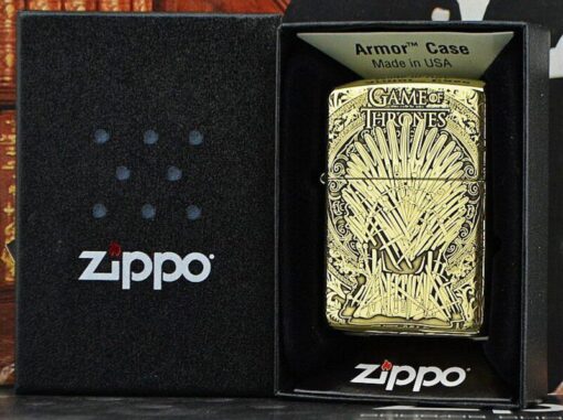 Zippo Armor Brass Game of Thrones The Iron Throne - BRC75 - Hình ảnh 6