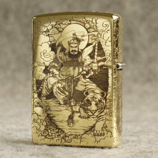 Zippo Armor Brass Guan Gong - BRC98 - Hình ảnh 2