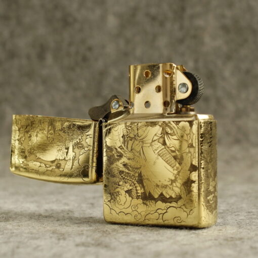 Zippo Armor Brass Guan Gong - BRC98 - Hình ảnh 3