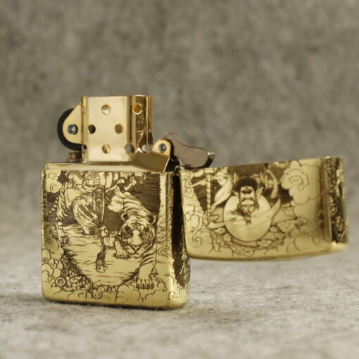 Zippo Armor Brass Guan Gong - BRC98 - Hình ảnh 4