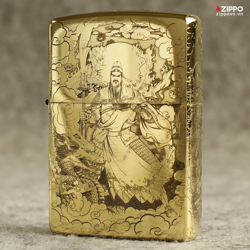 Zippo Armor Brass Guan Gong - BRC98
