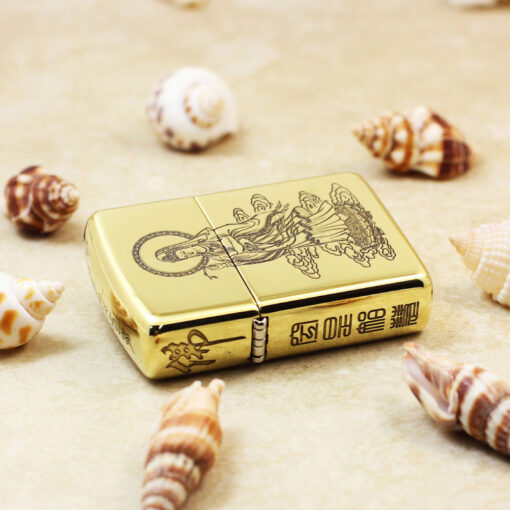 Zippo Armor Brass Guanyin - BRC53 - Hình ảnh 5