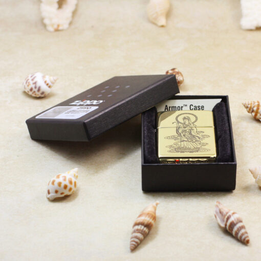 Zippo Armor Brass Guanyin - BRC53 - Hình ảnh 6