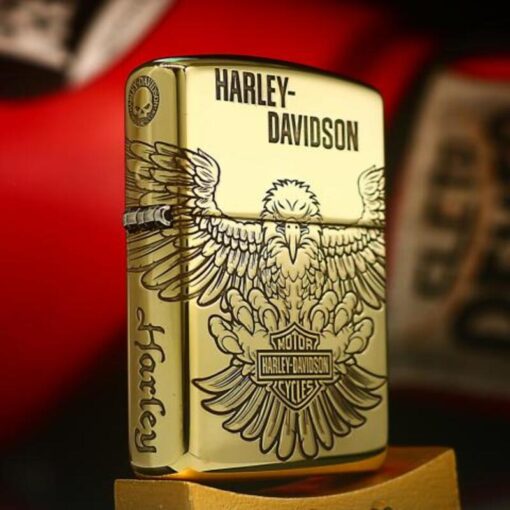 Zippo Armor Brass Harley Eagle - BRC110 - Hình ảnh 3