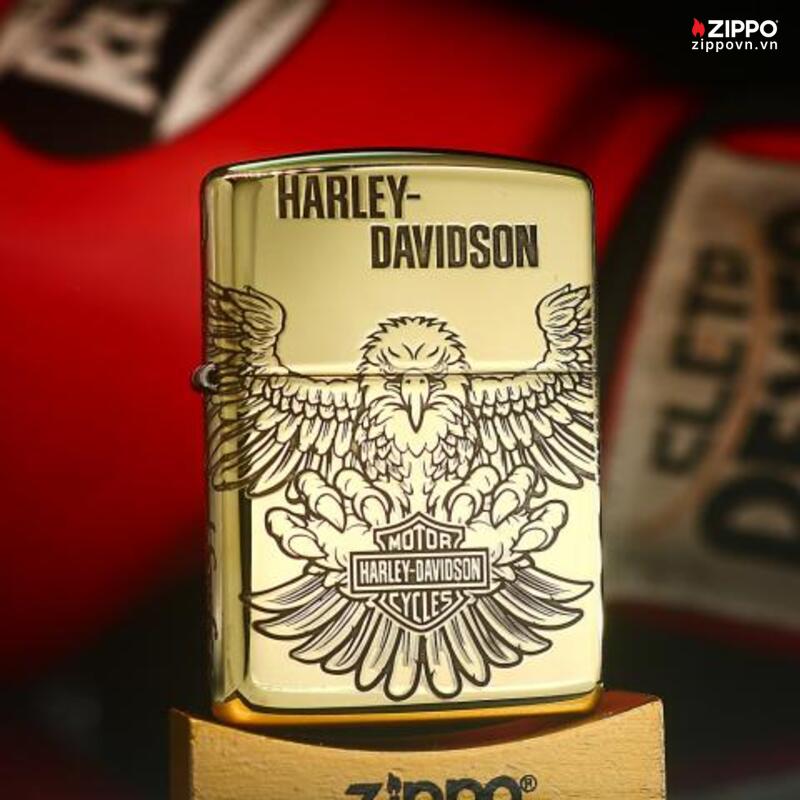 Zippo Armor Brass Harley Eagle - BRC110