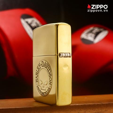 Zippo Armor Brass Harley Heritage - BRC109 - Hình ảnh 3