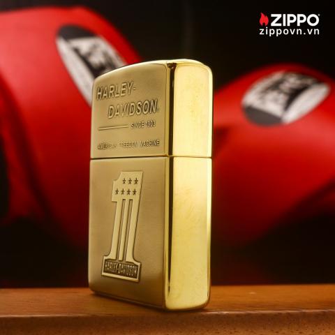 Zippo Armor Brass Harley Heritage - BRC109 - Hình ảnh 4