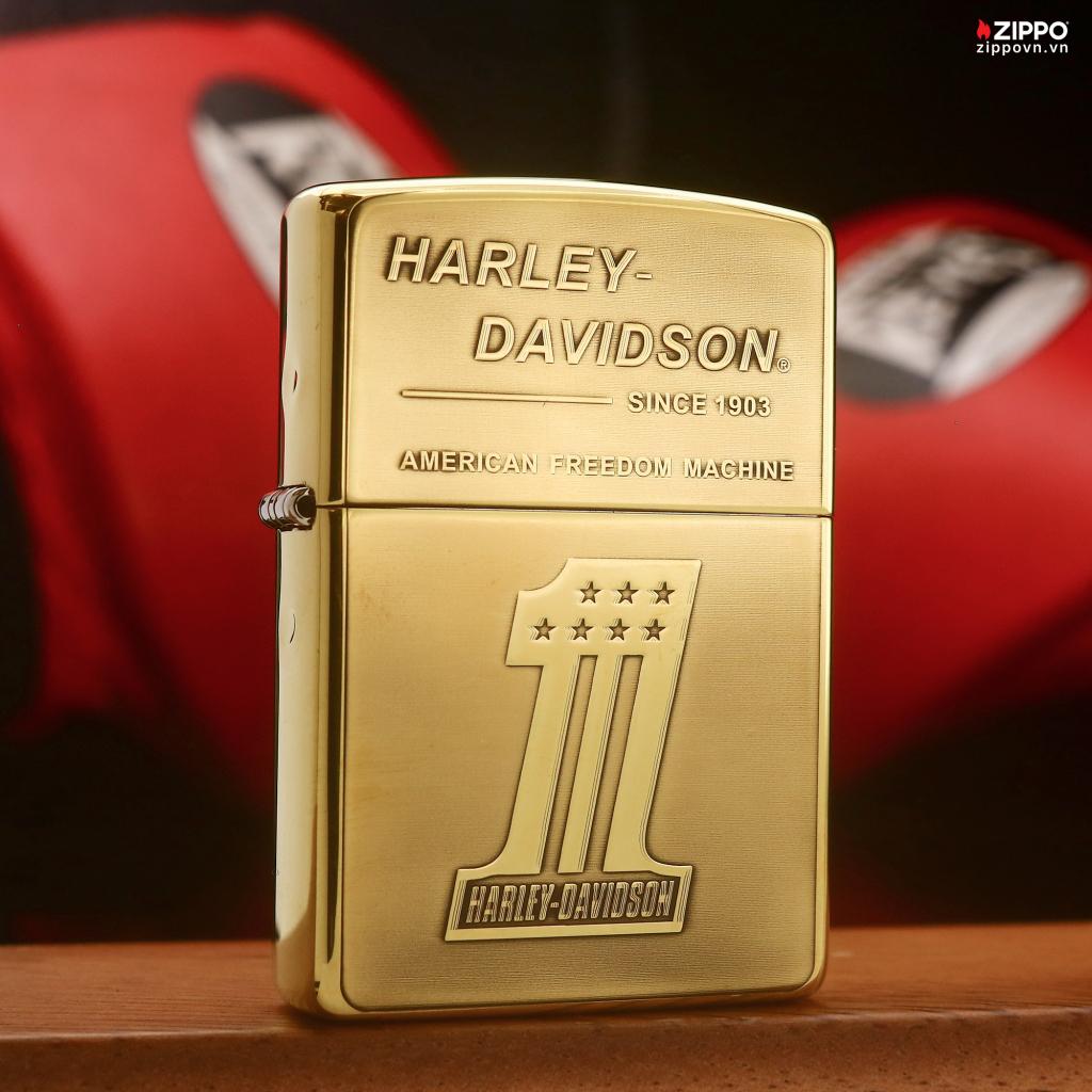 Zippo Armor Brass Harley Heritage - BRC109